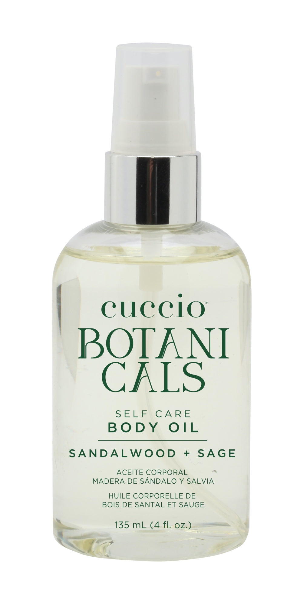 BOTANICALS BODY OIL SANDALWOOD + SAGE Cuccio Somatology