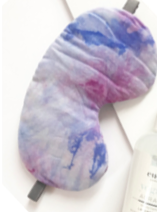 LAVENDER TIE DYE SLEEP EYE MASK