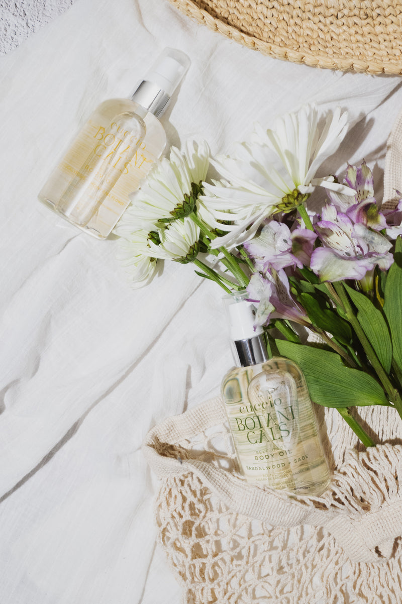 Lilac Essential Oil in a Small Bottle. Selective Focus Stock Photo - Image  of massage, herbal: 219226738