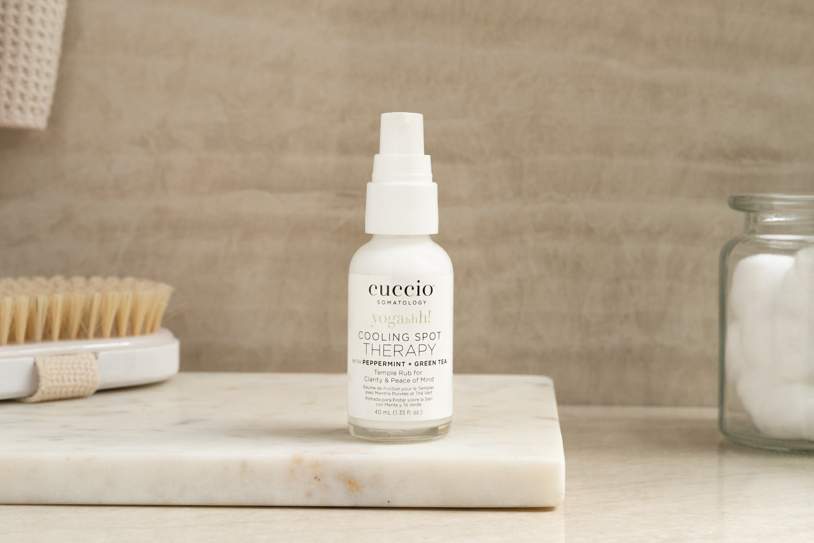 COOLING SPOT TEMPLE THERAPY With Peppermint - NEW! – Cuccio Somatology