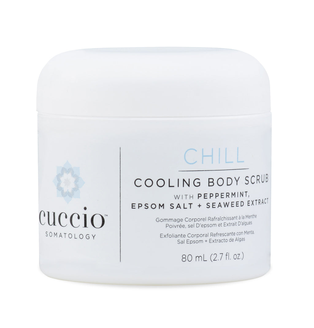 CHILL PEPPERMINT COOLING BODY SCRUB – Cuccio Somatology